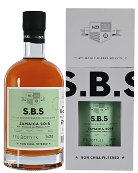 SBS Jamaica 2016/2025 Single Barrel Selection 9 år 1423.dk Rom 70 cl 57%